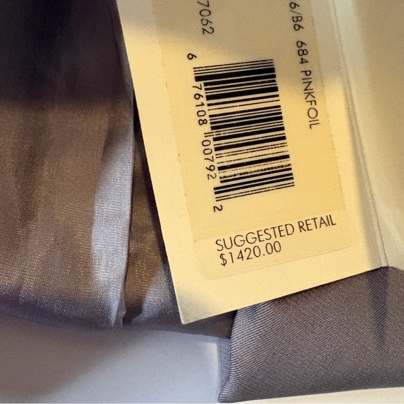 CALVIN KLEIN COLLECTION silk tailored blazer jacket 8 M - Picture 9 of 10